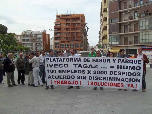 Una manifestación más en Linares