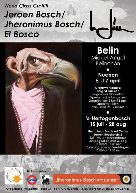 Belin expondrá en el museo holandés de «El Bosco»