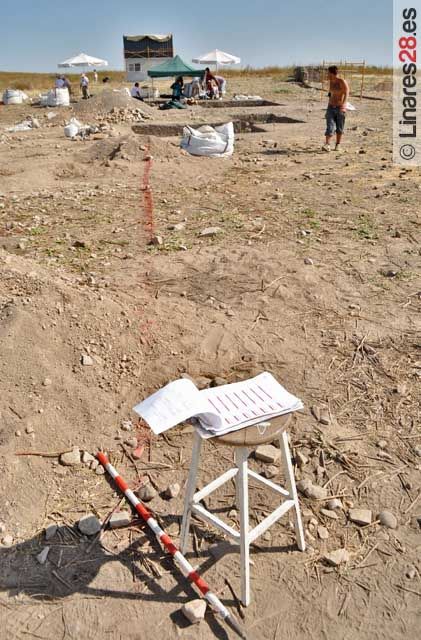 Las excavaciones de Cástulo sacan a la luz un templo del siglo II