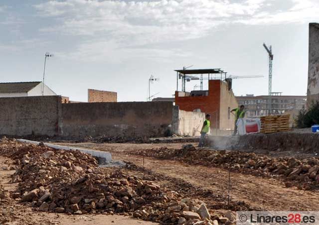 Obras de reurbanización en «El Cerro»