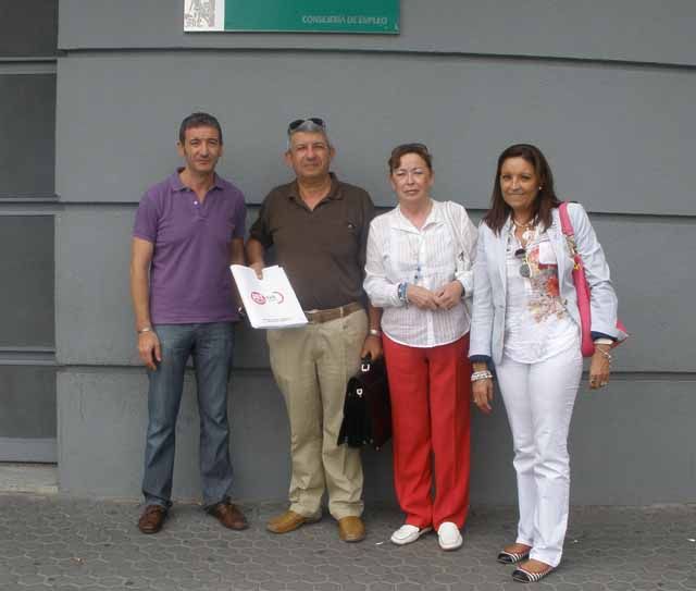 FES-UGT Jaén presenta en Sevilla un recurso de alzada al ERE de Cruz Roja de Jaén