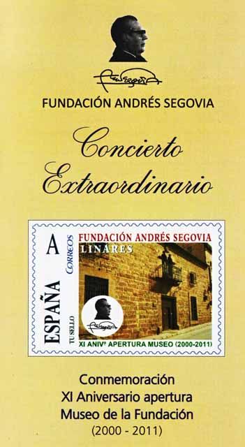 Concierto extraordinario en la Fundación Andrés Segovia