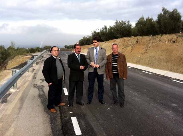 Mejoras en la carretera de Linares-Baeza a Lupión