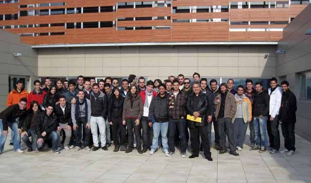 Casi un centenar de alumnos de Ingeniería Técnica Superior del Campus de Linares conocen las instalaciones de Geolit