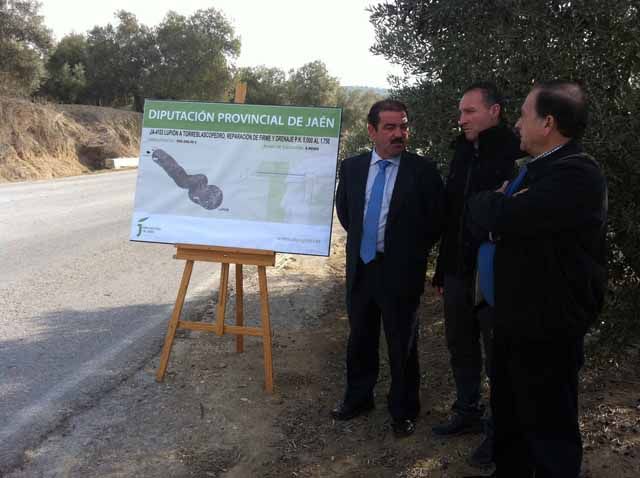José Castro presenta tres obras en carreteras de La Loma donde se invertirán más de 1,8 millones de euros de inversión