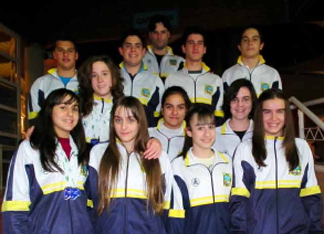 El Club de Natación Linares en el Campeonato de Andalucía