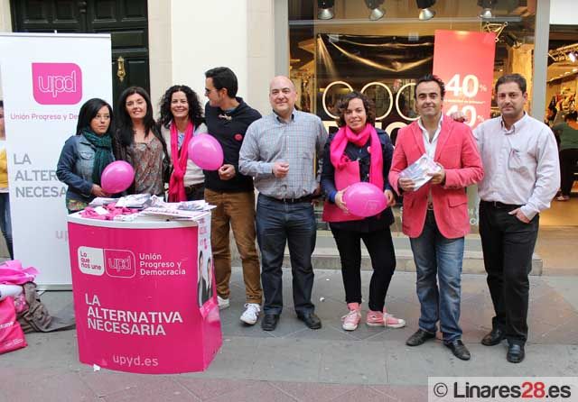 UPyD cierra su campaña electoral en el Pasaje del Comercio