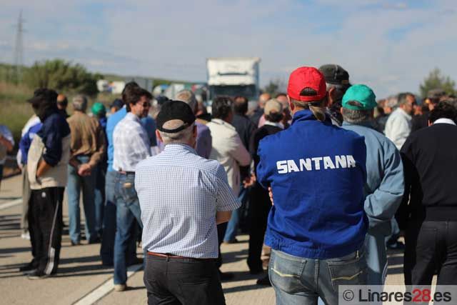 Los exsantaneros inician hoy una marcha hasta Jaén