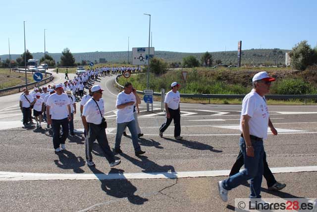 La marcha de Santana llega hoy a Jaén