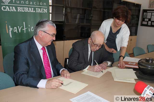 Fundación Caja Rural de Jaén firma un convenio con la Fundación Andrés Segovia