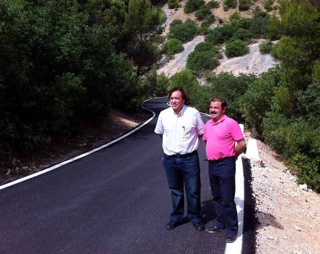 La Diputación mejora el acceso al parque periurbano “La Sierra” de Jaén y a la presa del Quiebrajano