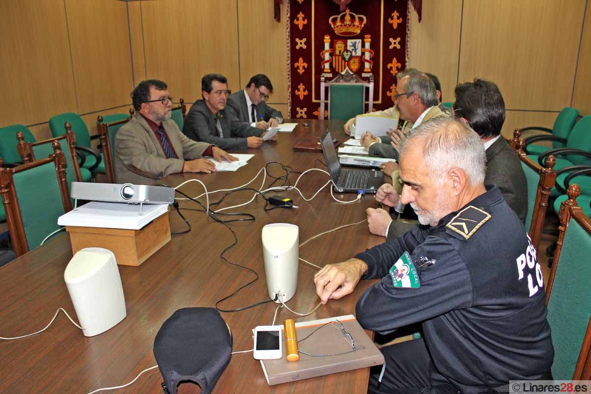 Reunión de la junta rectora del Parque Infantil de Tráfico de Linares