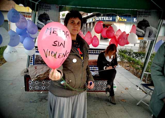 Mujeres Visibles organiza un acto contra la Violencia de Género