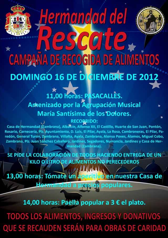 Pasacalles solidario “Hermandad del Rescate”