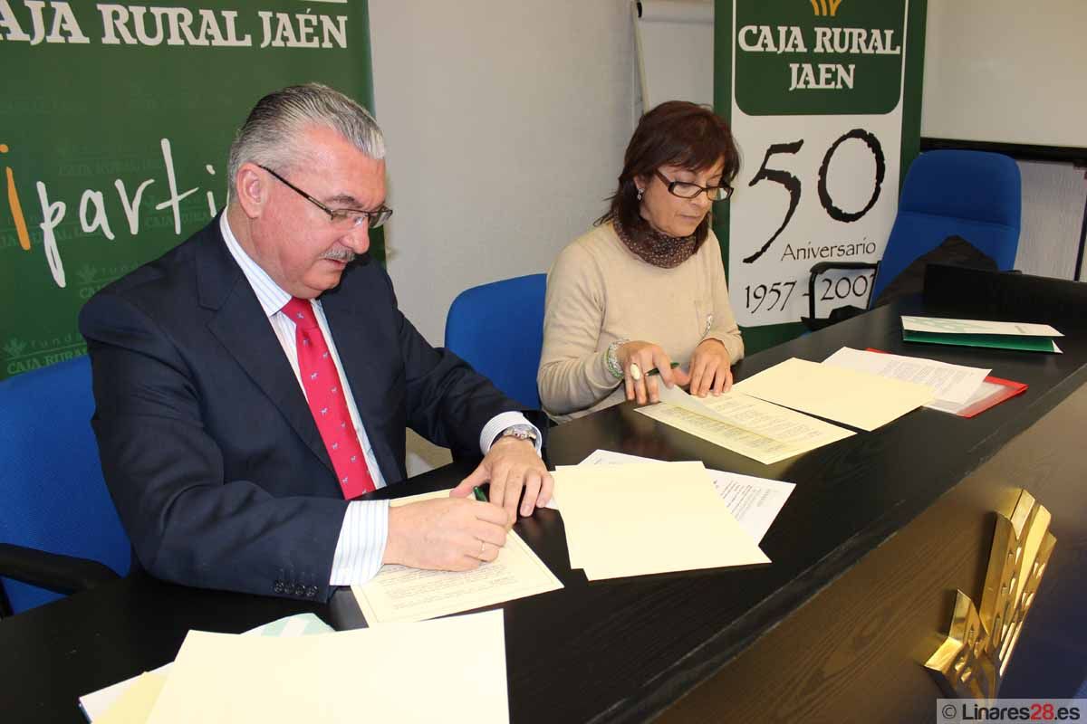 Asociación Provincial de Parkinson de Jaén firma un convenio con Caja Rural