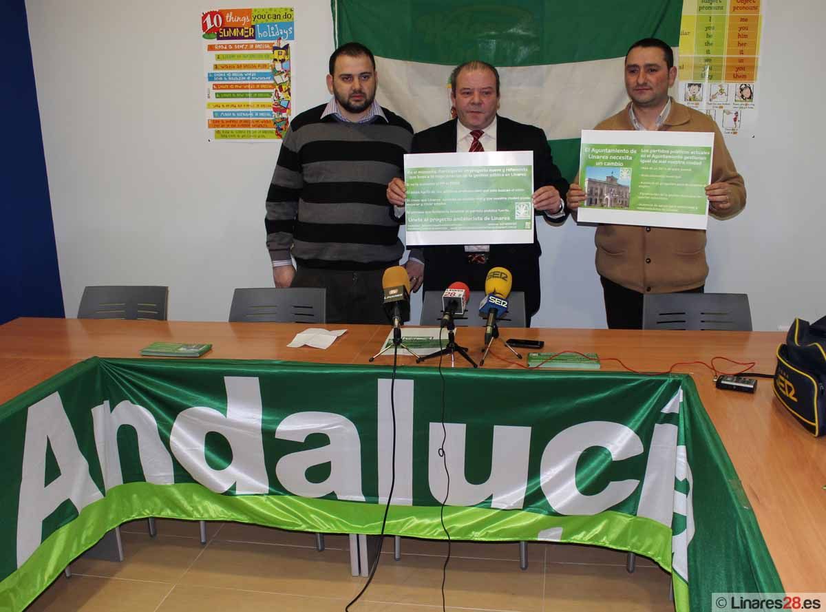 El nuevo Partido Andalucista se presenta en Linares