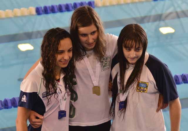 Sandra Romo consigue dos bronces en el andaluz de natación