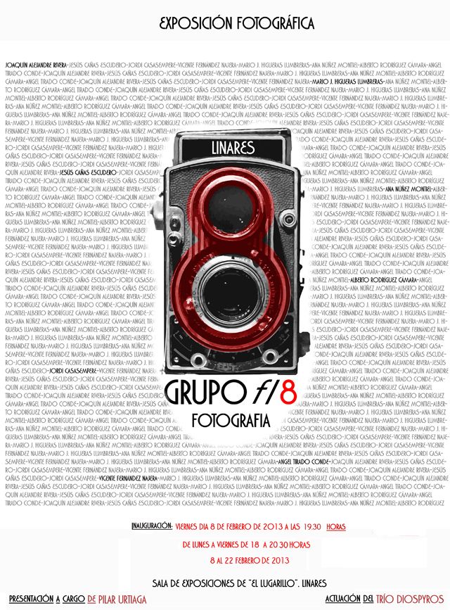 Mañana se inaugura la primera muestra del «Grupo f/8 Fotografía» de Linares