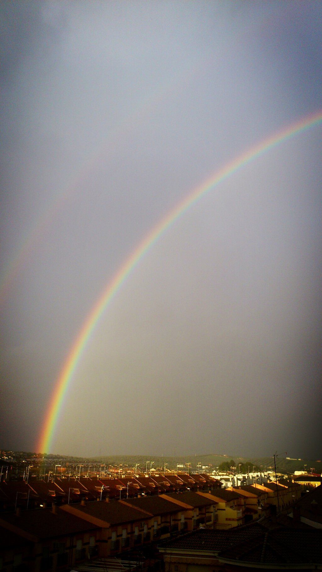 Intenso día de lluvia sobre Linares