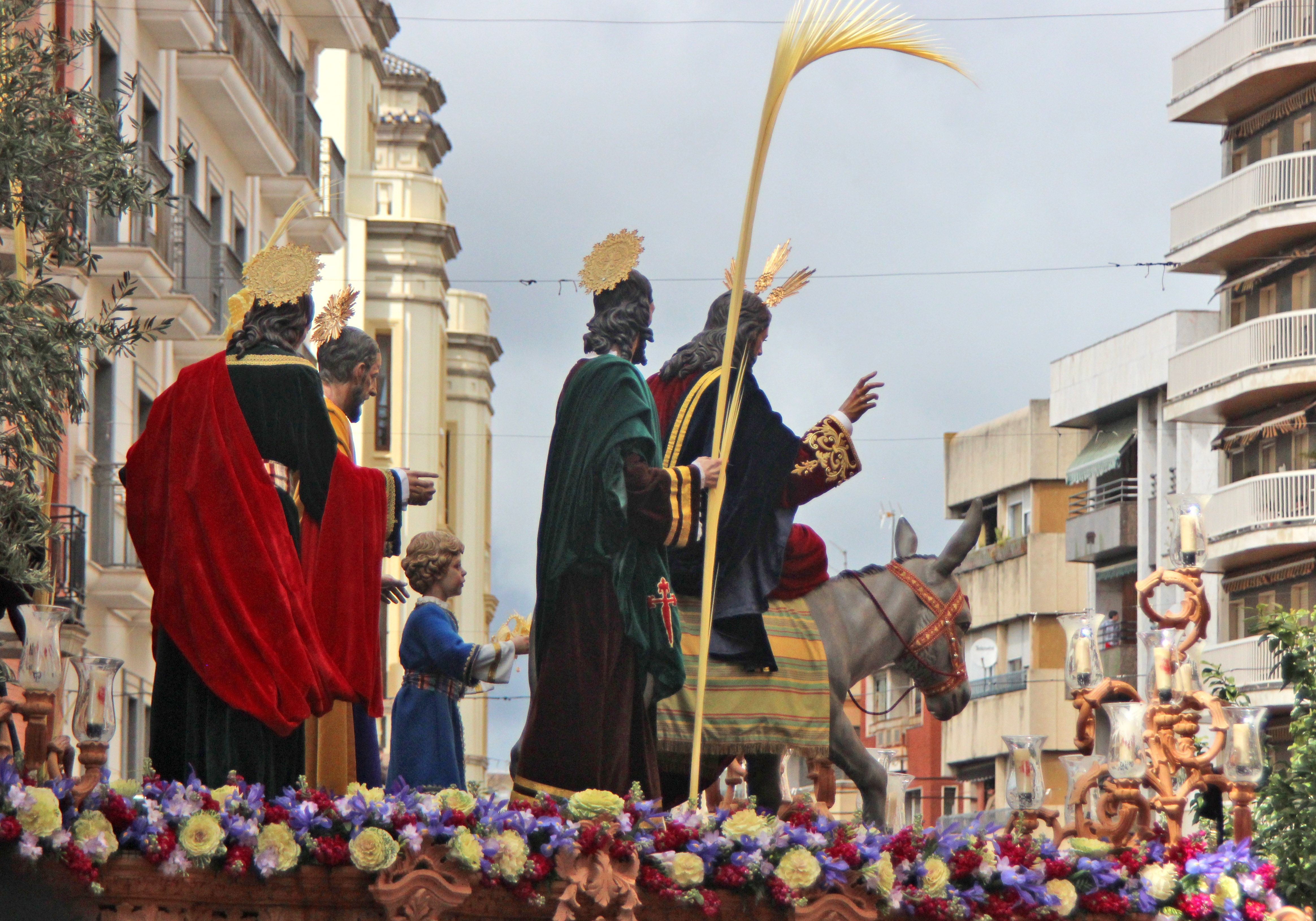 La Borriquilla en la Carrera Oficial