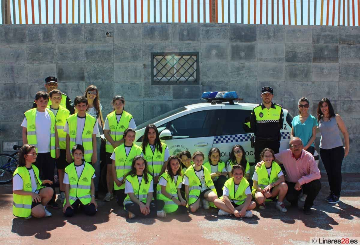 El “Parque Infantil de Tráfico de Linares” se llena de actividad con la vuelta de la buena meteorología