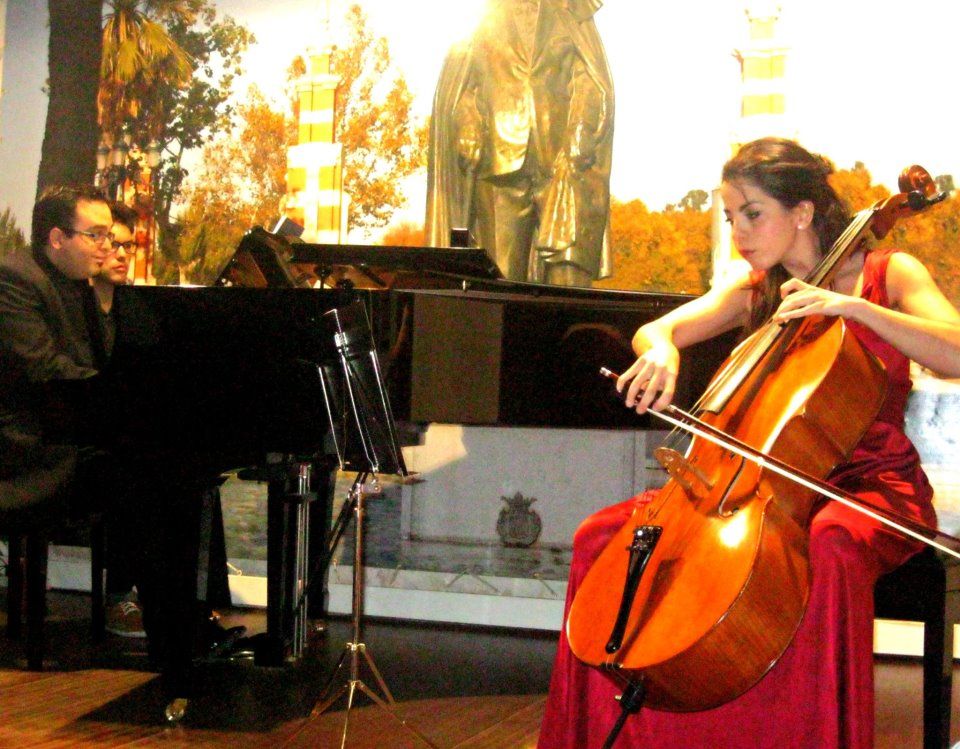 Piano y violonchello deleitan en la Fundación Andrés Segovia