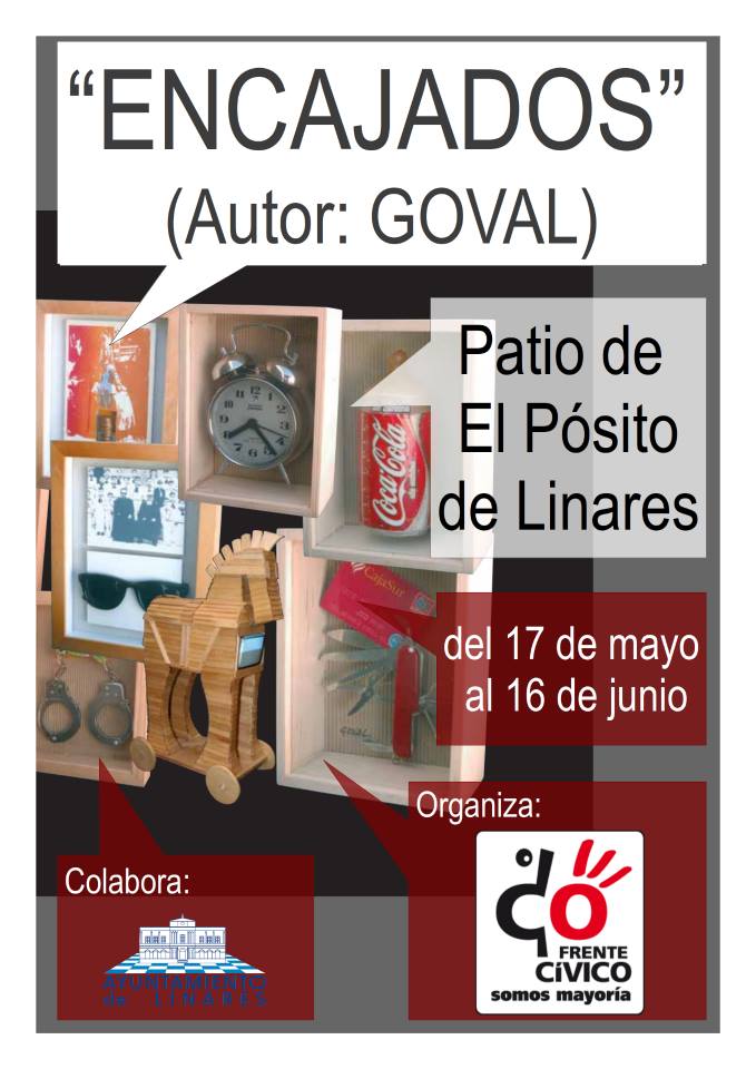 El viernes se inaugura la exposición «Encajados» de Goval