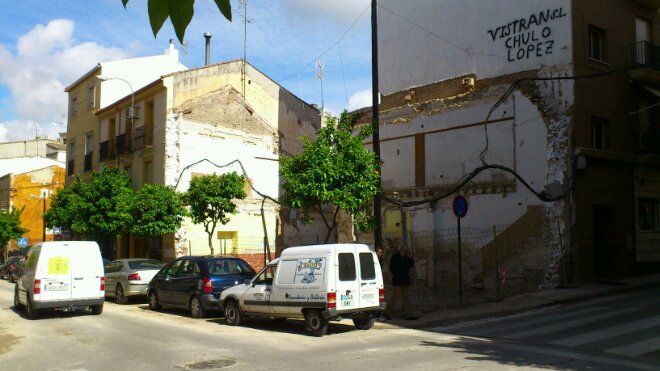 Cambio de paisaje urbano en la calle Viriato