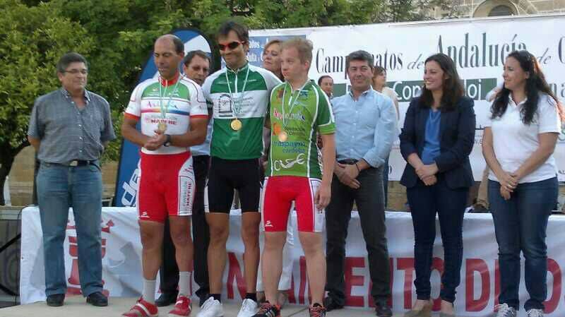 Bronce para el ciclista adaptado linarense Isidro Pérez en el Campeonato Andaluz de Ciclismo