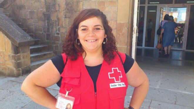 En estos momentos, voluntarios de Cruz Roja salen a la calle