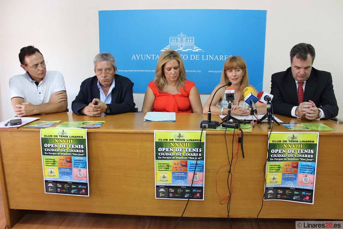 Todo preparado para el XXVIII Open de Tenis «Ciudad de Linares»