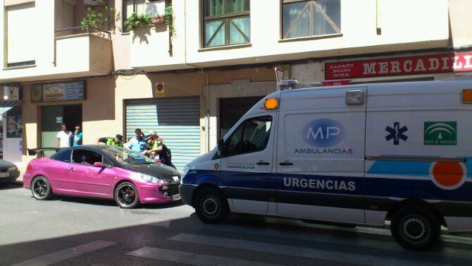 Accidente en cruce Alfonso X y Paseo de los Marqueses de Linares