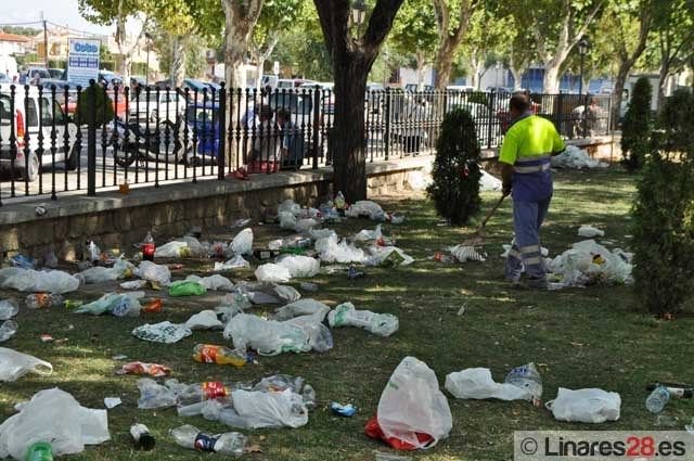PP: «El parque de Doña Luci: la vergüenza de la Feria de San Agustín»
