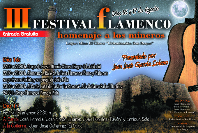 Hoy comienza el III Festival Flamenco «Homenaje a los mineros»