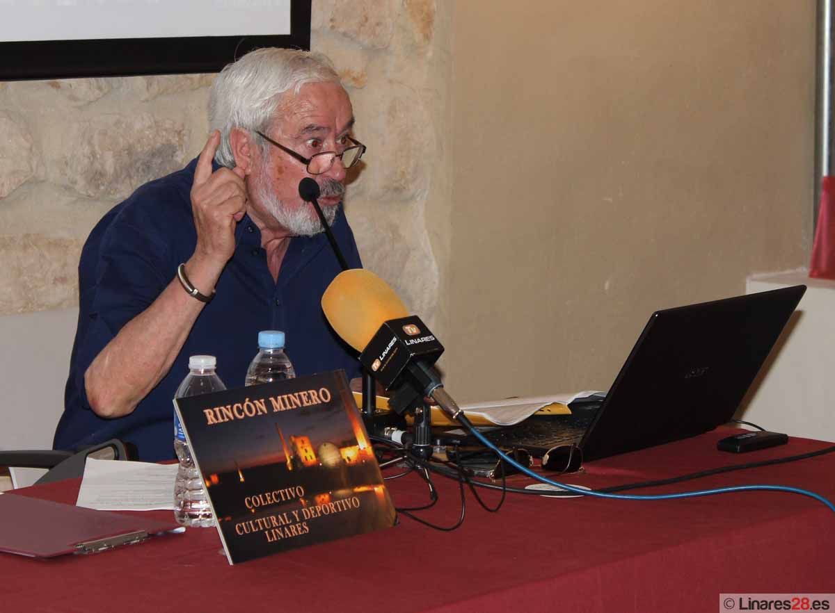 Juan Acosta habla en El Pósito de los «dichos, sentencias y decires» de Linares