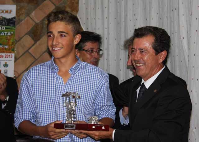 Eusebio Sánchez ganador del XII Open de Golf de Linares