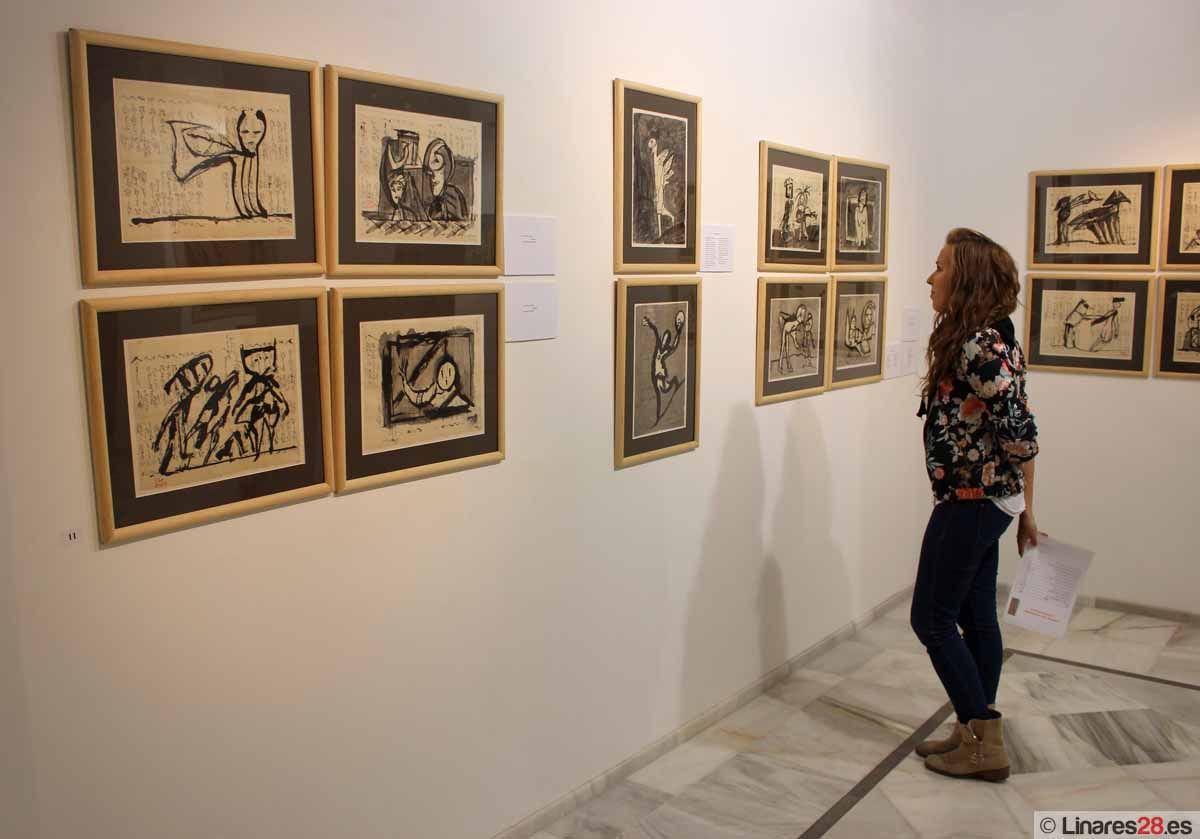 Julio Silva expone sus obras en la Galería Cristóbal Bejarano de Linares