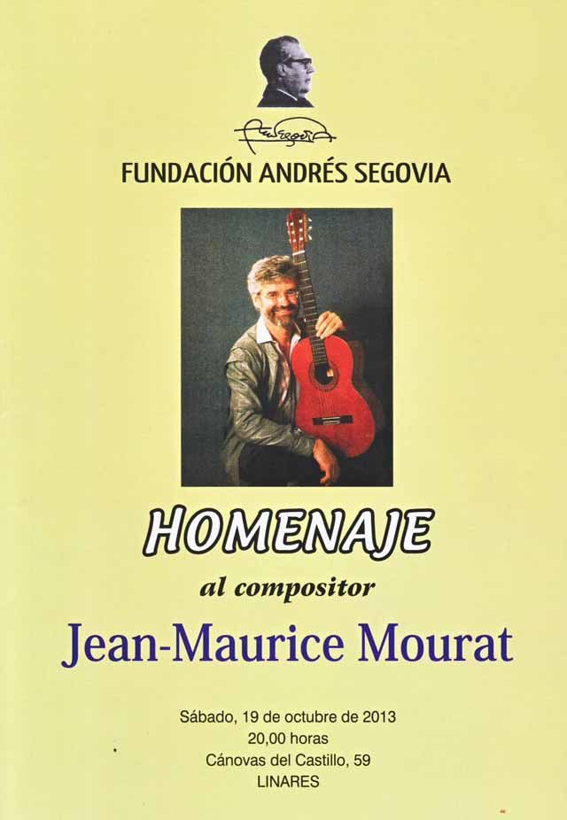 Hoy se celebra un concierto homenaje a Jean-Maurice Mourat