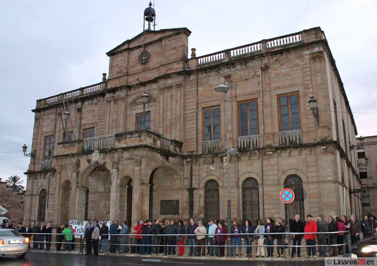 Un abrazo al Palacio Municipal