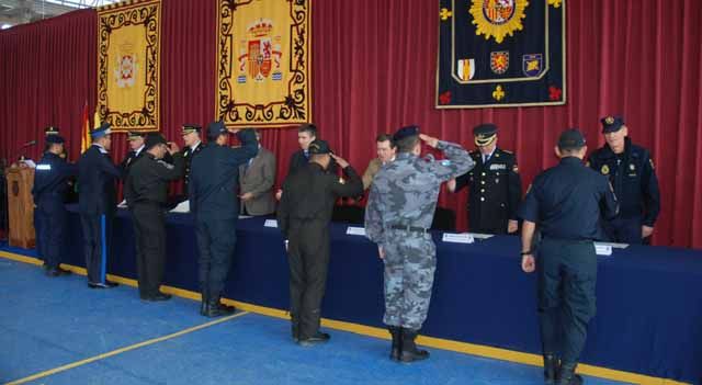 Clausuran en Linares el  I Curso Internacional de Dirección y Mando para UIPs impartido por la Policía Nacional