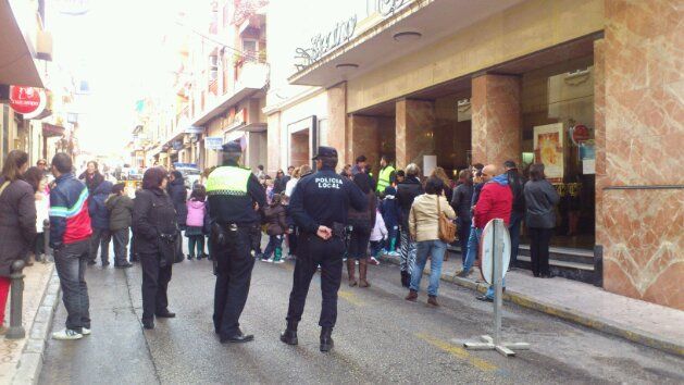 En estos momentos, simulacro de evacuación en el Teatro Cervantes