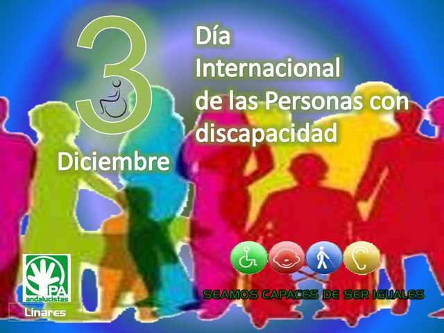 3 de diciembre Día Internacional de las personas con discapacidad