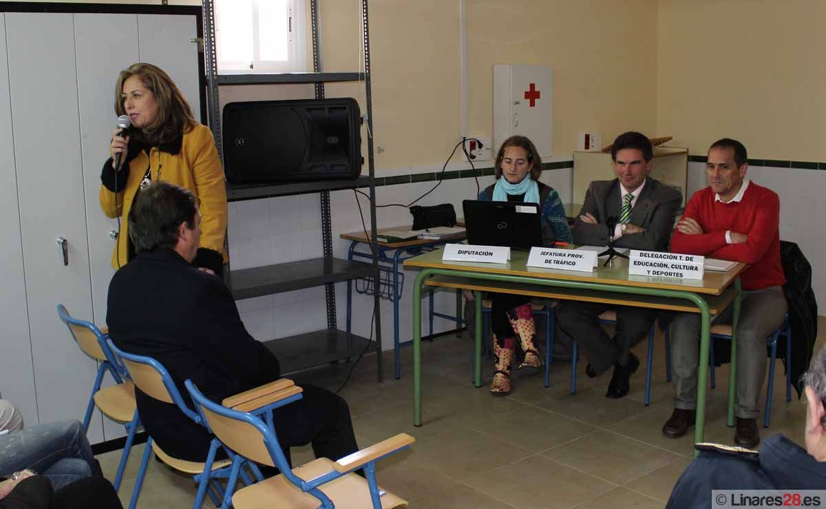 Presentan el programa “Caminos Escolares Seguros” en el CEIP Jaén