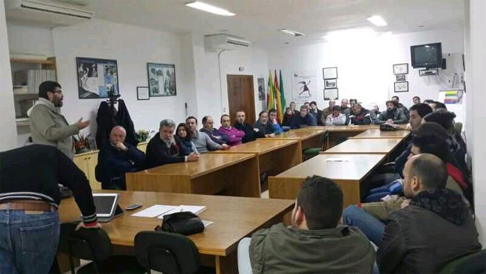 Asamblea Constitutiva de PODEMOS en Linares