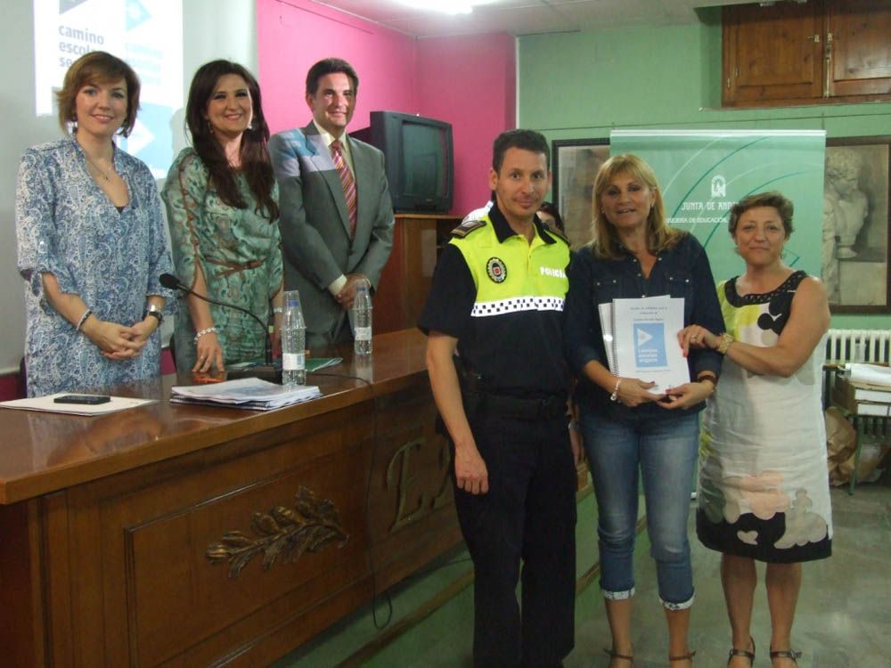 Los alumnos del Colegio Jaén estrenarán su «camino escolar seguro» en septiembre