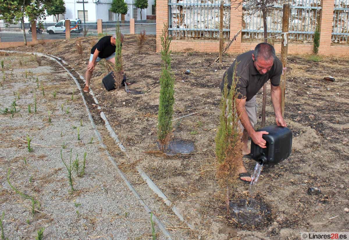 Linares-Baeza reclama la recepción del Parque de La Era