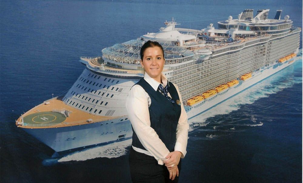 Una linarense en el «Oasis of the Seas»