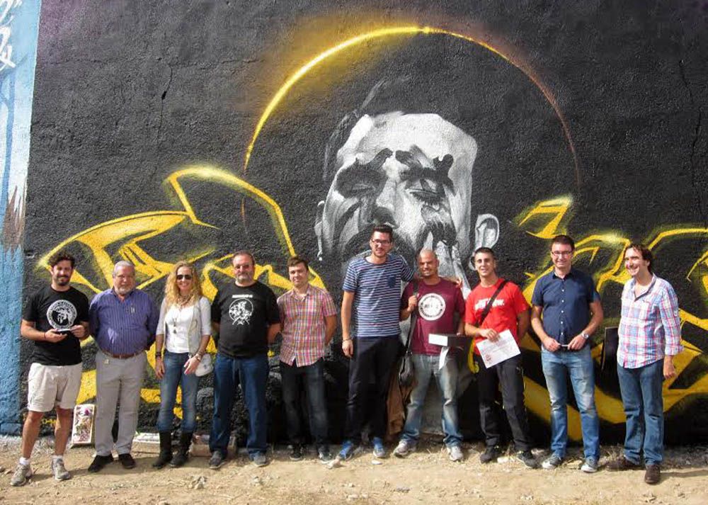 Adrián Pérez y Modesto Vázquez se proclaman ganadores del Certamen de Graffiti