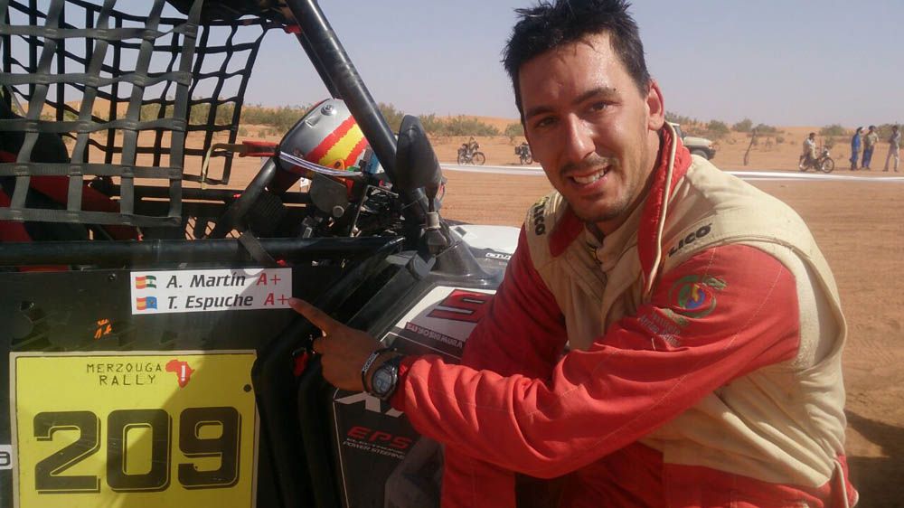 El copiloto Antonio Martín finaliza su mejor temporada