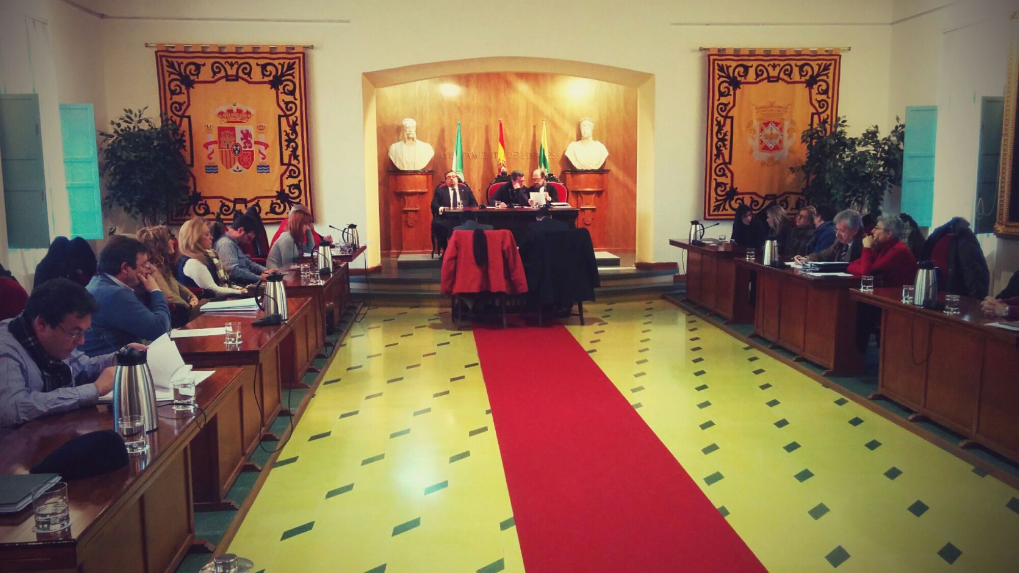 Pleno Ordinario del Ayuntamiento de Linares